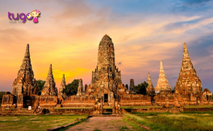 Không gian cổ kính, yên bình nơi cố đô Ayutthaya