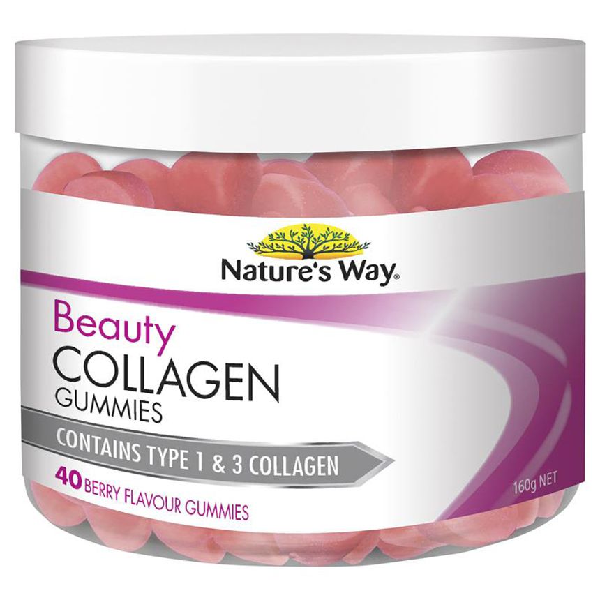 Kẹo Mềm Bổ Sung Collagen Nature's Way Beauty Collagen Gummies